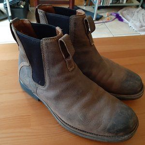 Timberland Leather Slip-On Chelsea Boots 11.5